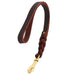 50cm Genuine Leather Short Leash For Dog