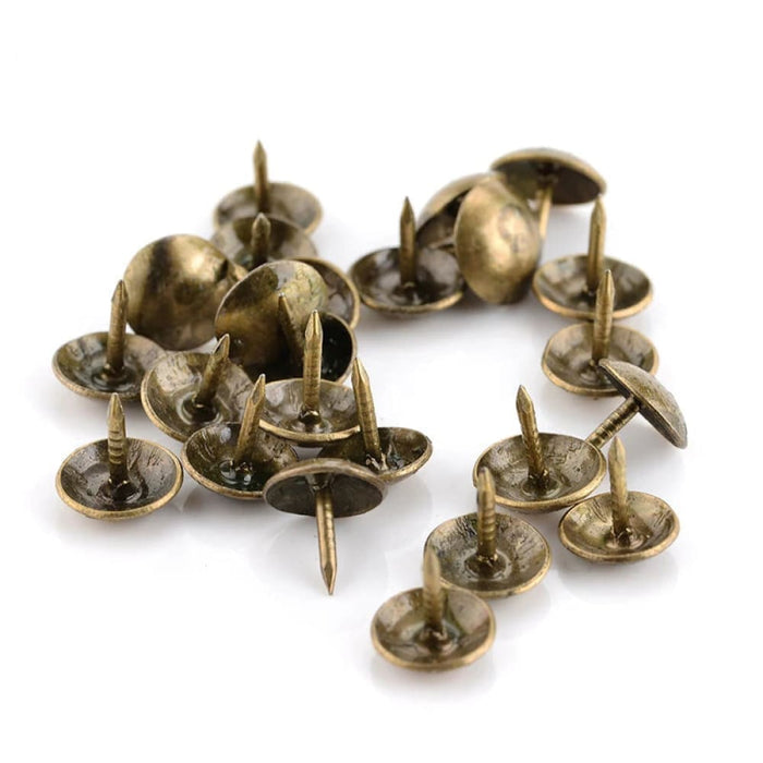 50pcs 8.5x16mm 10x10mm Bronze Tacks Door Nails/pushpins