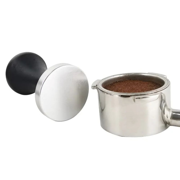 51 53 58mm Espresso Tamper With Black Wood Handle