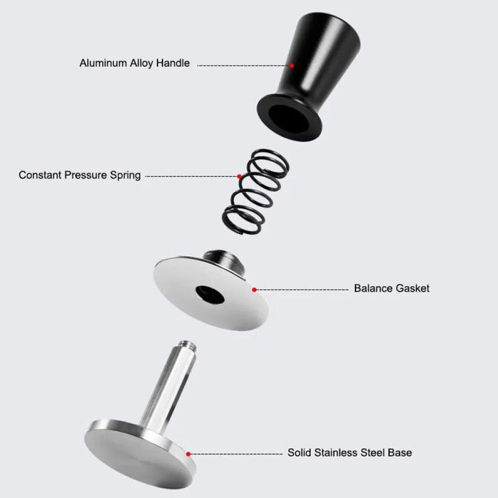 51 58mm Espresso Tamper With Calibrated Spring Loaded