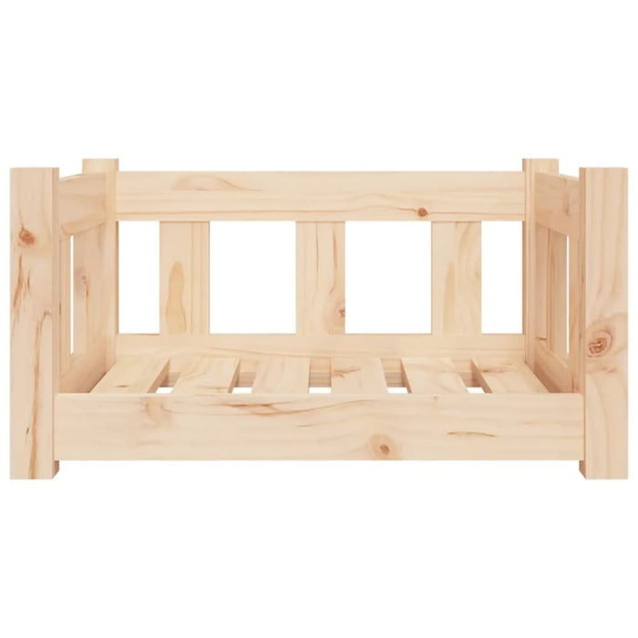 Dog Bed 55.5x45.5x28 Cm Solid Wood Pine Nttxpo