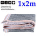 55% Aluminum Foil Sun Shading Cloth Reflective Shade Sail