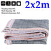 55% Aluminum Foil Sun Shading Cloth Reflective Shade Sail