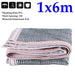 55% Aluminum Foil Sun Shading Cloth Reflective Shade Sail