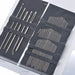 55 Piece Stainless Steel Sewing Needle Set For Needlework