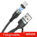 5a Magnetic Fast Charge Cable For Iphone Samsung