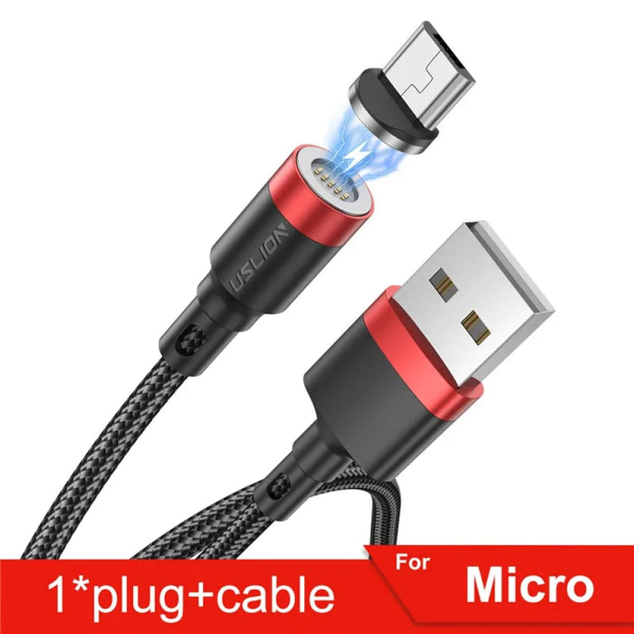 5a Magnetic Fast Charge Cable For Iphone Samsung