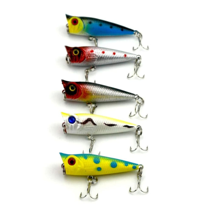 5cm Popper Bionic Fishing Lures With Hooks