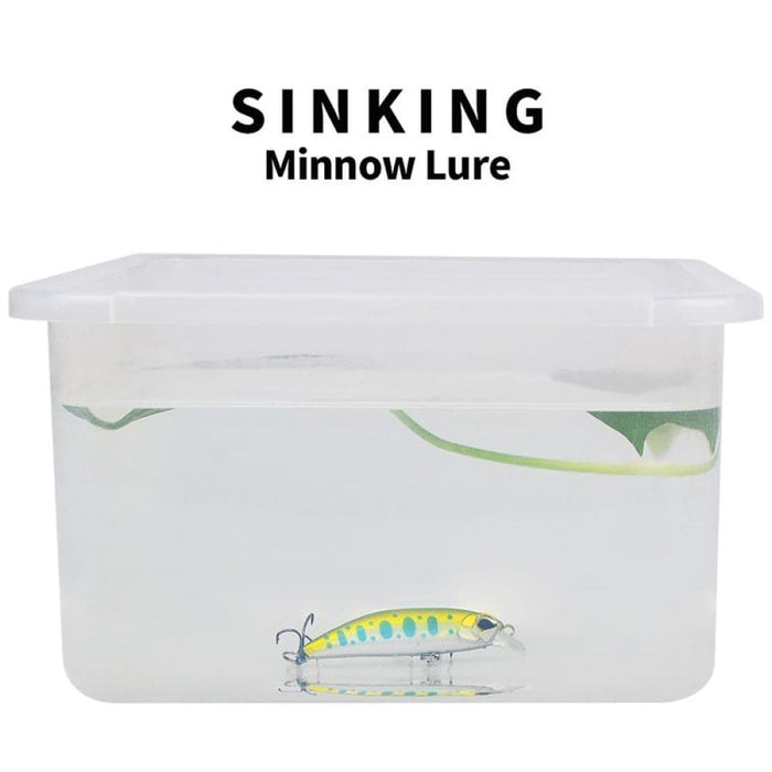 5cm Sinking Minnow Lure For Freshwater And Sea Bass Fishing