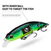 5cm Sinking Minnow Lure For Freshwater And Sea Bass Fishing