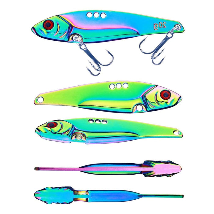 5g Metal Blade Fish Luya Bait For Full Swimming With Vib