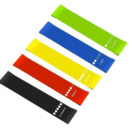 5pcs Elastic Body Shaping Slimming Stretch Resistance Band