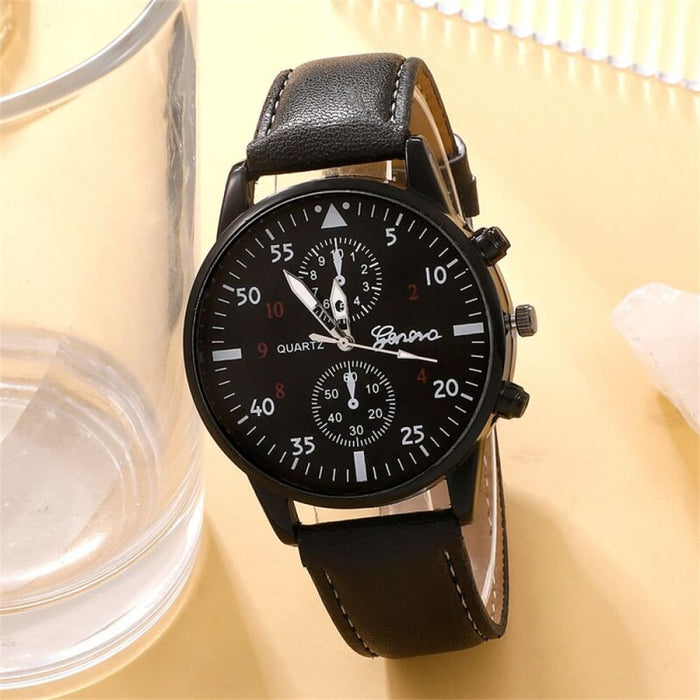 5pcs Set Fashion Mens Sports Watches Man Business Quartz