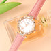 5pcs Set Fashion Women Business Watches Simple Ladies Dress