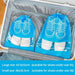 5pcs Shoe Storage Bag Thickened Non Woven Fabric Large