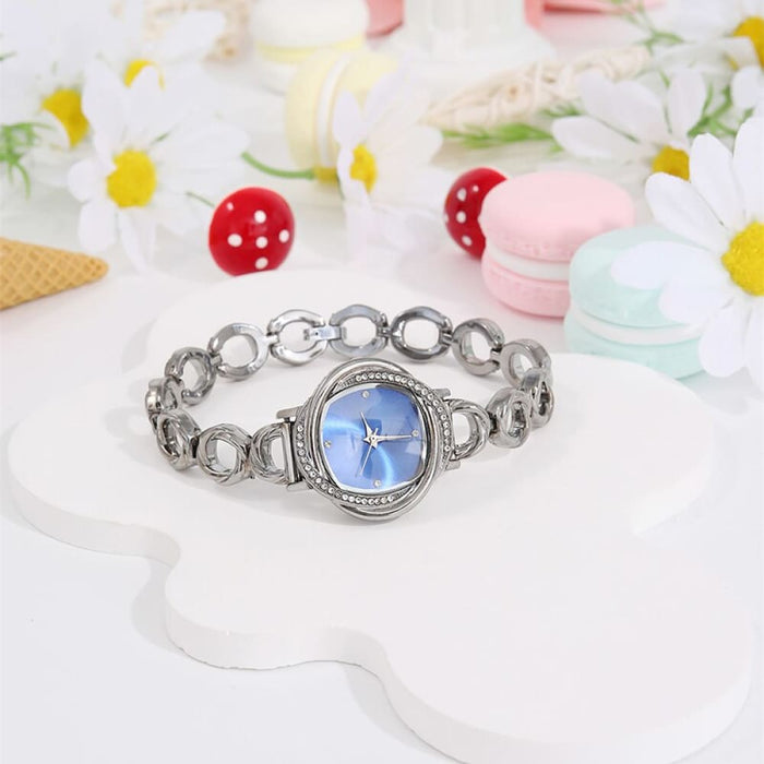 5pcs Set Watches Women Hollow Chain Simple Casual Women’s