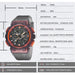 6 In 1 Dual Display Waterproof Sport Watch