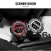 6 In 1 Men’s 40m Waterproof Digital Led Wrist Watch