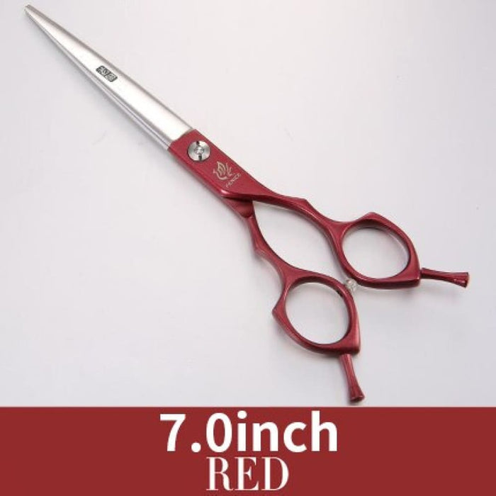 6.5 7.0inch Jp440c Curved Thinning Straight Scissors Dog