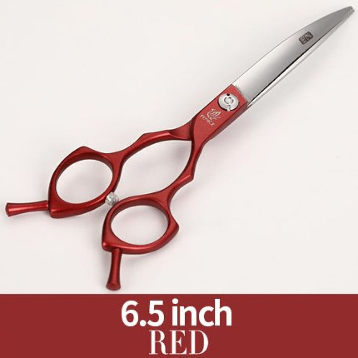 6.5 7.0inch Jp440c Curved Thinning Straight Scissors Dog