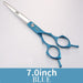 6.5 7.0inch Jp440c Curved Thinning Straight Scissors Dog