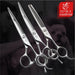 6.5 7.0 7.5 8.0 Pet Grooming Scissors Set Dog Hair Cutting