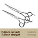 6.5 7.0 7.5 8.0 Pet Grooming Scissors Set Dog Hair Cutting