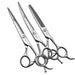 6.5 7.0 7.5 8.0 Pet Grooming Scissors Set Dog Hair Cutting