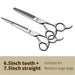 6.5 7.0 7.5 8.0 Pet Grooming Scissors Set Dog Hair Cutting