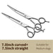 6.5 7.0 7.5 8.0 Pet Grooming Scissors Set Dog Hair Cutting