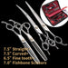 6.5 7 7.5 8 Inch Professional Pet Dogs Grooming Scissors