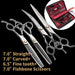 6.5 7 7.5 8 Inch Professional Pet Dogs Grooming Scissors