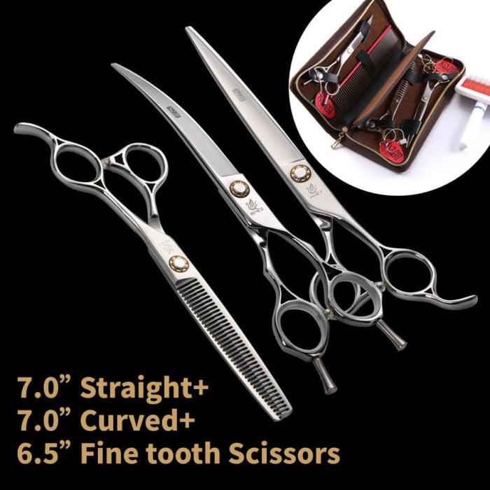 6.5 7 7.5 8 Inch Professional Pet Dogs Grooming Scissors