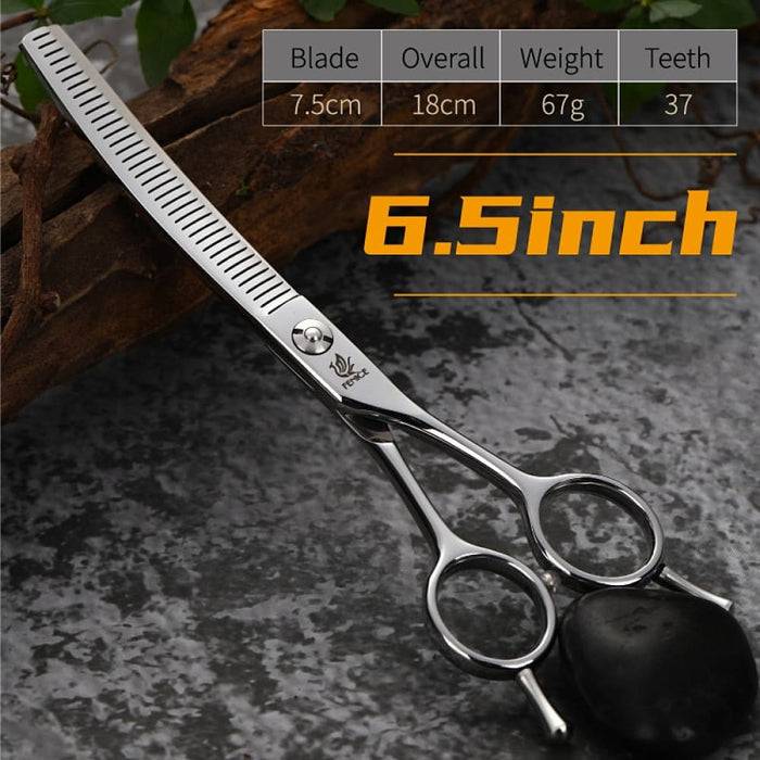 6.5 7 Inch Curved Thinning Scissors Pet Dog Grooming Shears