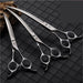 6.5 7 7.5 Inch Pet Dogs Gromming Scissors Curved Shears Up