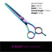 6.5 7.5 Inch Pet Dog Grooming Thinning&cutting Scissors Set