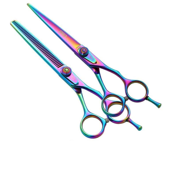 6.5 7.5 Inch Pet Dog Grooming Thinning&cutting Scissors Set