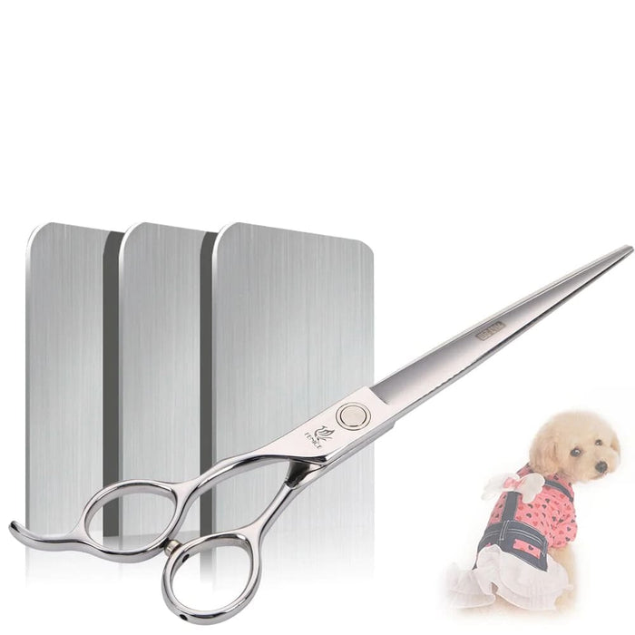 6.5 7 Inch Professional Left Hand Pet Dog Grooming Scissors