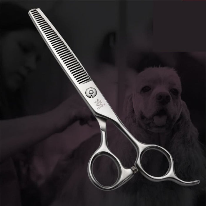 6.5 Inch Pet Dog Grooming Scissors Bichon Teddy Thinning