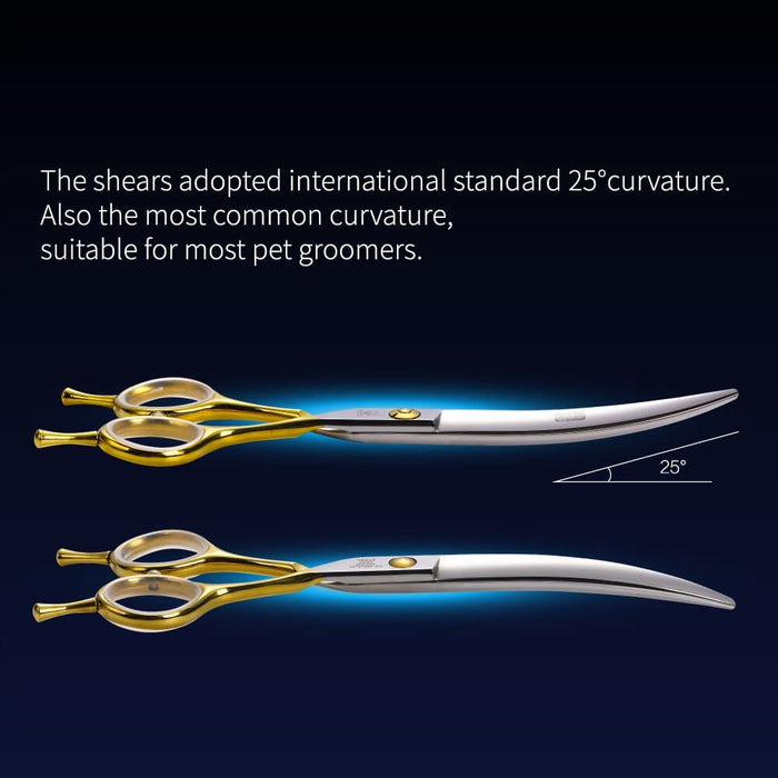 Nz Local Stock-6.5 Inch Professional Curved Scissors Pet