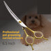 Nz Local Stock-6.5 Inch Professional Curved Scissors Pet