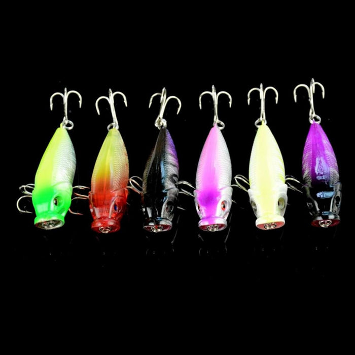 6.5cm Popper Fishing Lures With Hooks