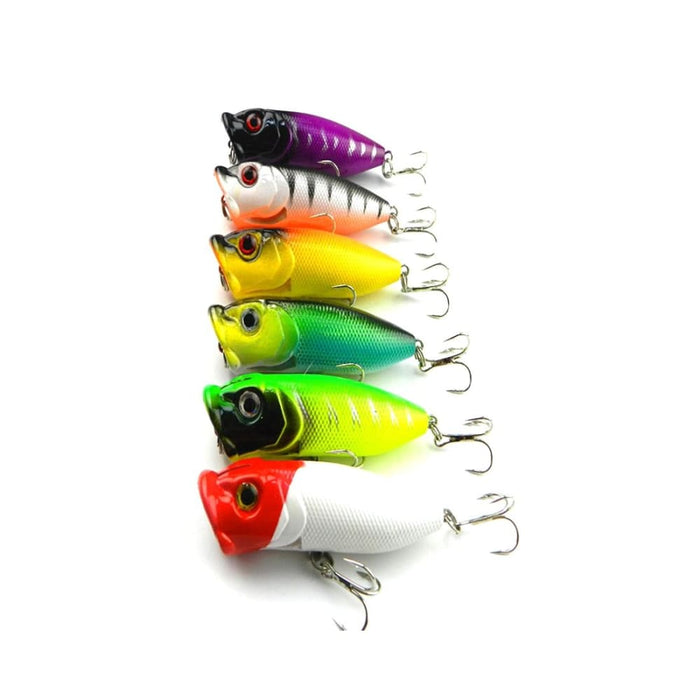 6.5cm Popper Fishing Lures With Hooks