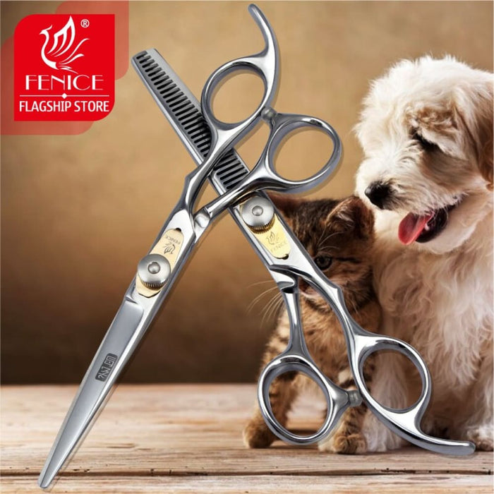 6 Inch Dog Grooming Scissors Set Animal Haircut Kit Cutting