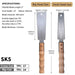 6 Japanese Double Sided Hand Saw Sk 5 Steel Blade