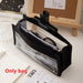 6 Layer Large Capacity Pencil Case Transparent Pvc Storage