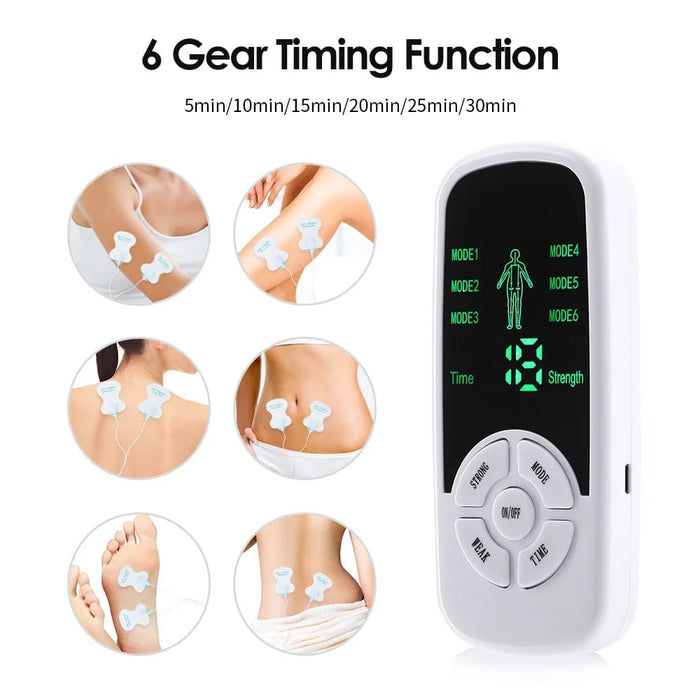 6 Mode Electric Muscle Stimulator For Slimming