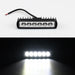 6 Led Offroad Car Work Light Spotlight Daytime Running 12v