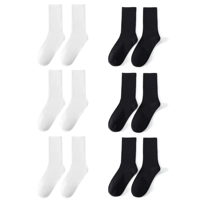 6 Pairs Mens And Streetwear Socks