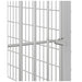 6-panel Rabbit Cage 54x60 Cm Galvanised Iron Oiopit